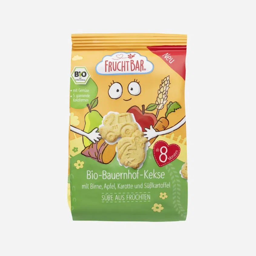 Sušienky Farma - Jablko, hruška, mrkva, batáty BIO