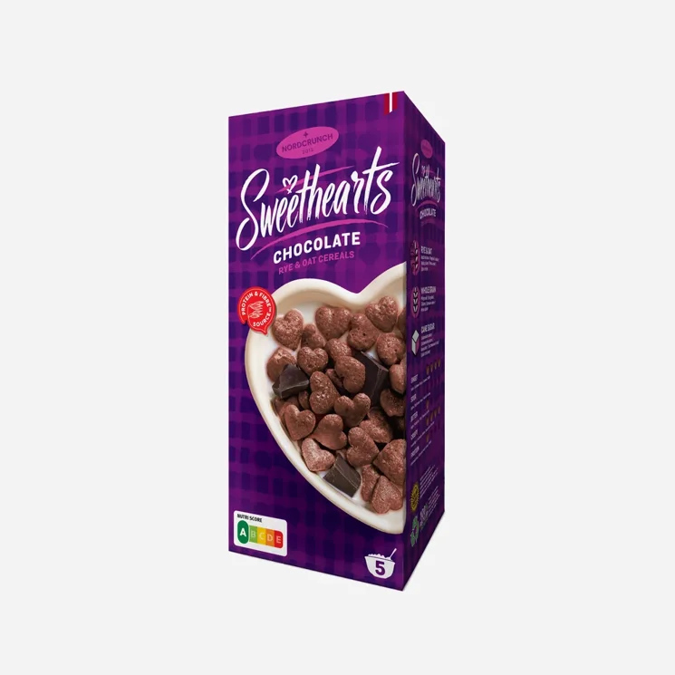 Sweethearts Cereálne srdiečka s kakaom