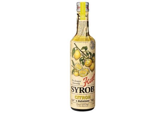 Syrob citrón s dužninou