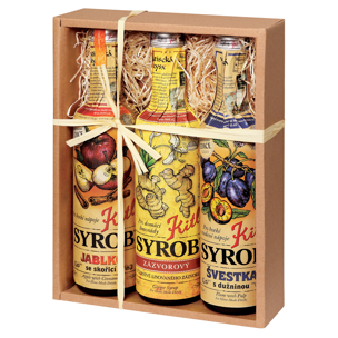Syrob Horúca trojka (jablko, zázvor a slivka)