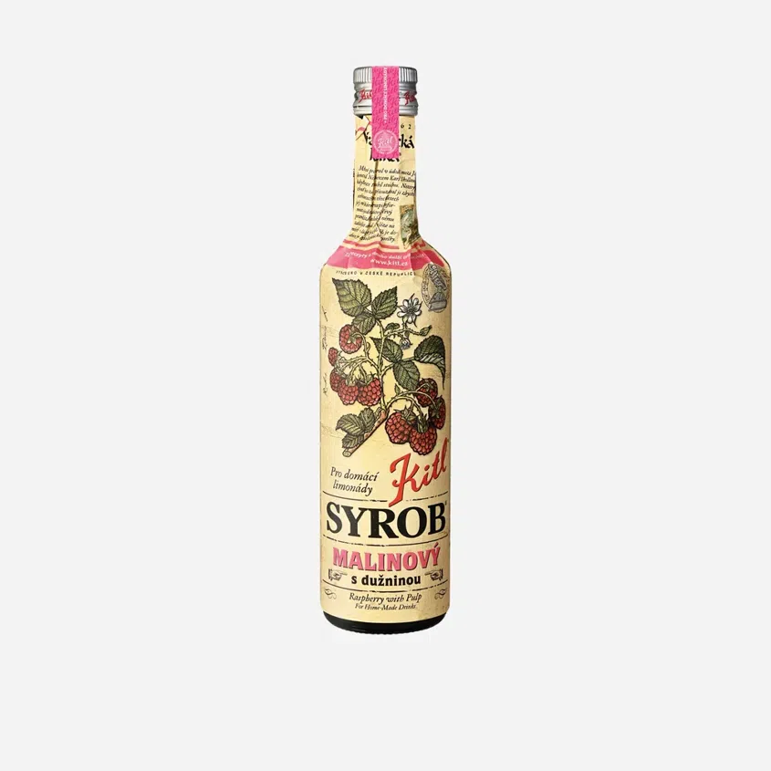 Syrob malinový s dužninou