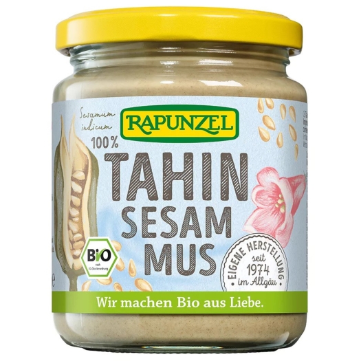 Tahini: 100% sezamové pasta BIO