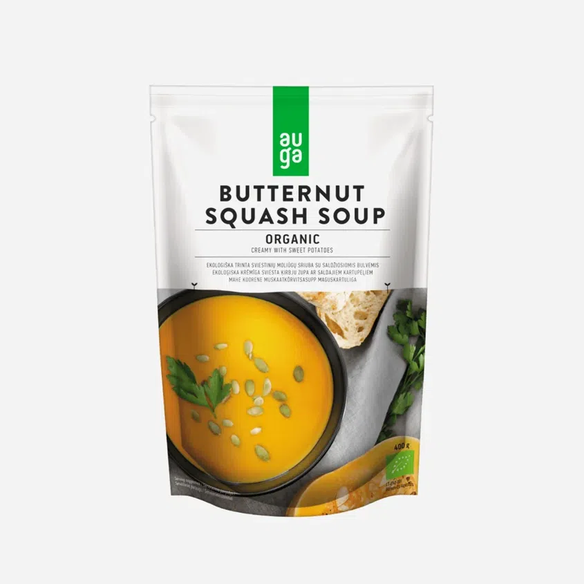 Tekvicová polievka krémová s sladké zemiaky BIO