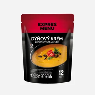 Tekvicový krém s kokosovým mliekom