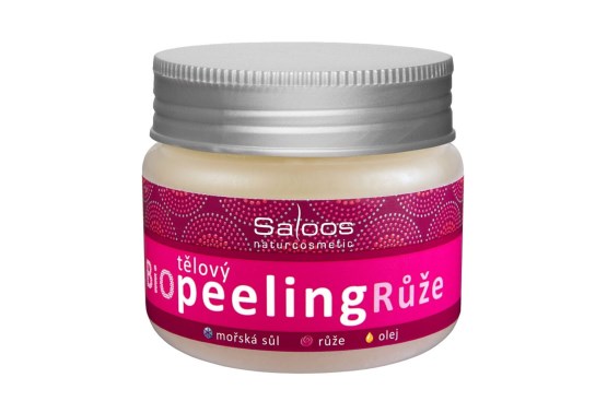 Telový peeling ruža BIO