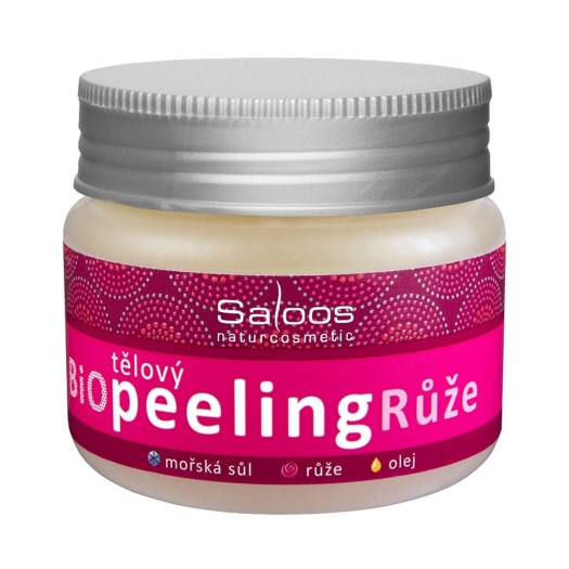 Telový peeling ruža BIO