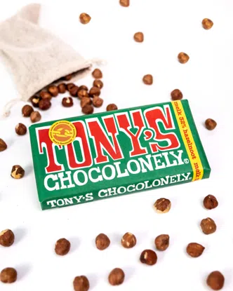 Tony's Chocolonely Mliečna čokoláda s orieškami