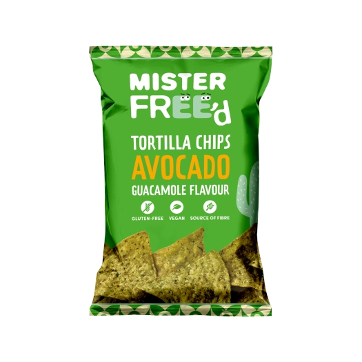 Tortilla chips avokádo