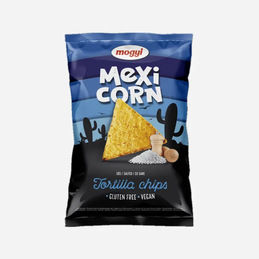 Tortilla chips kukuričný snack solený