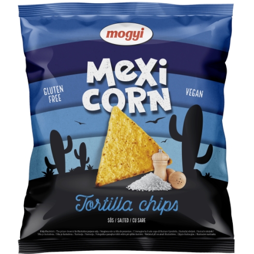 Tortilla chips kukuričný snack solený