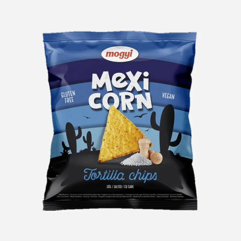 Tortilla chips kukuričný snack solený