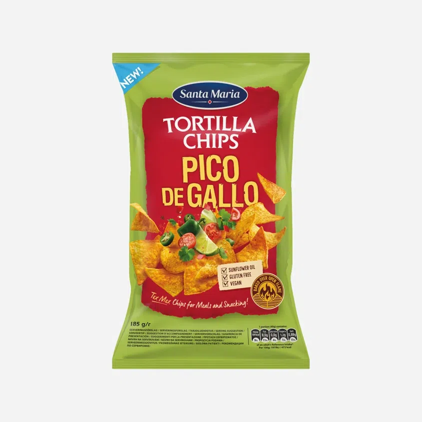 Tortilla chips Pico de Gallo
