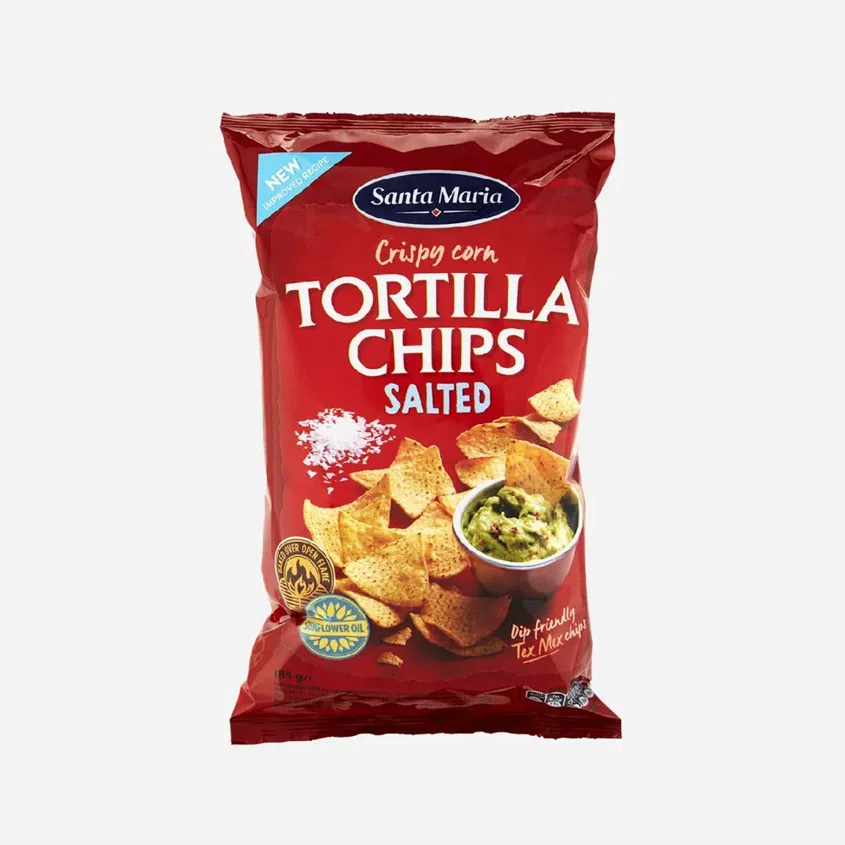 Tortilla chips solené