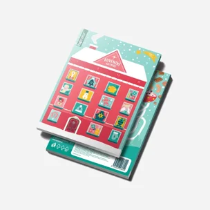 Tradičný čokoládový adventný kalendár