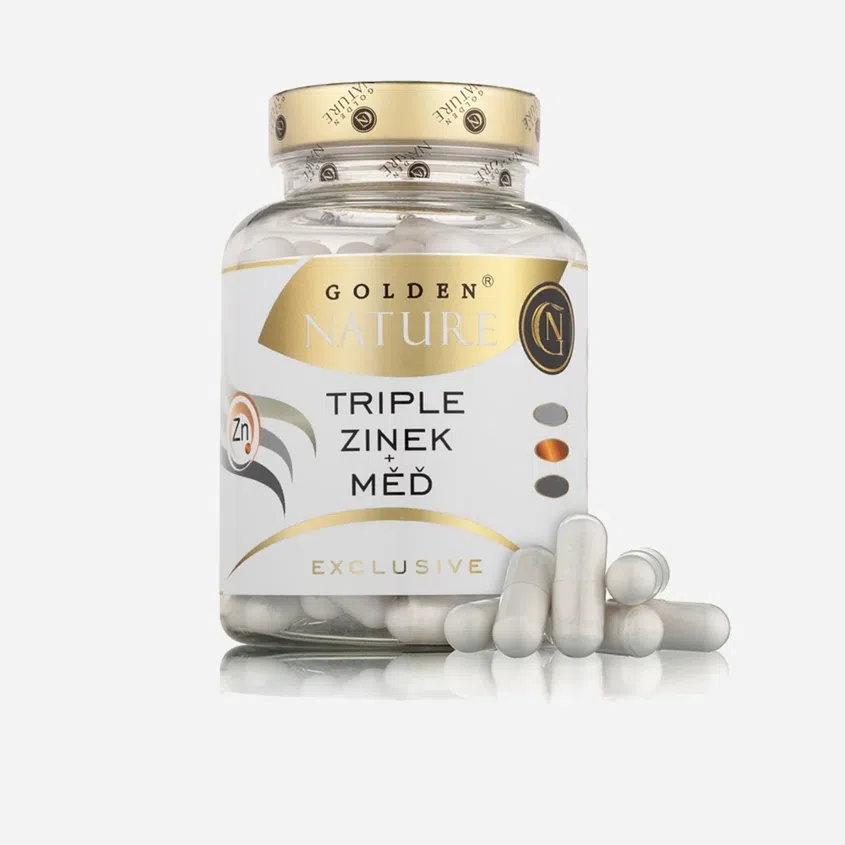 Triple zinok a meď 100 tabliet