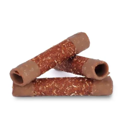 Trubičky jablčné s karobom dóza