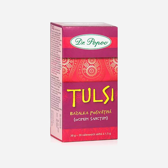 Tulsi bylinný čaj porciovaný