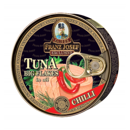 Tuniak kúsky v oleji s chilli