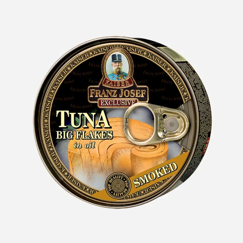 Tuniak kúsky v slnečnicovom oleji s údenou príchuťou