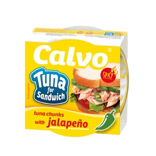 Tuniak s čili paprikami Jalapeno v slnečnicovom oleji