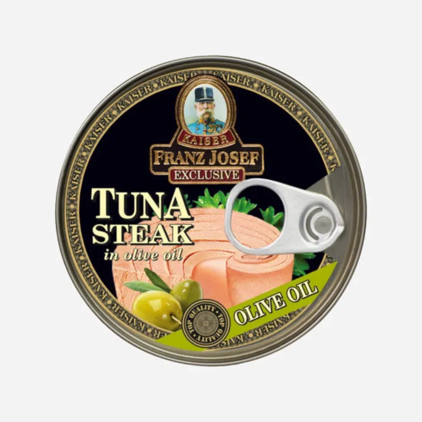 Tuniak steak v olivovom oleji
