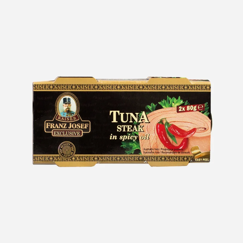 Tuniak steak v pikantnom oleji 2x80 g