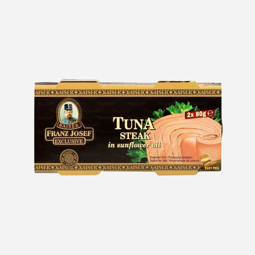 Tuniak steak v slnečnicovom oleji 2x