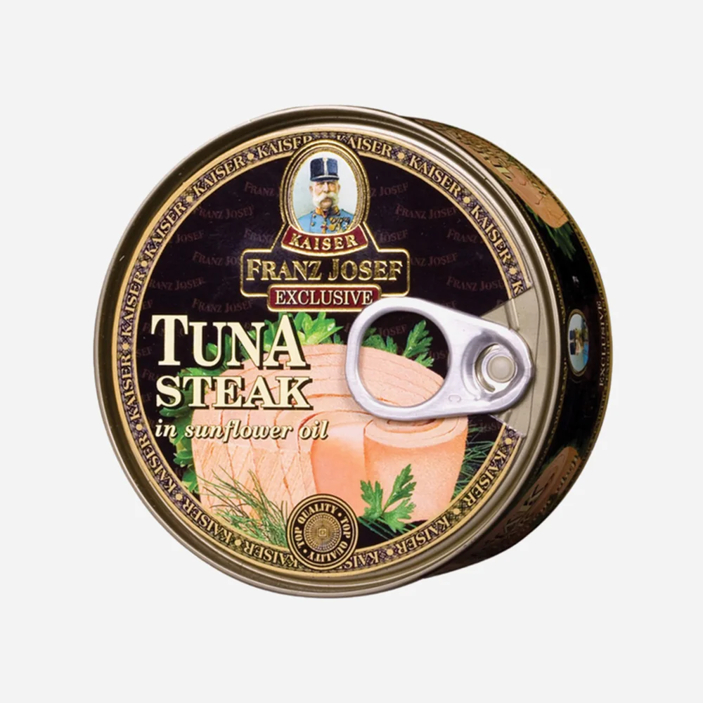Tuniak steak v slnečnicovom oleji