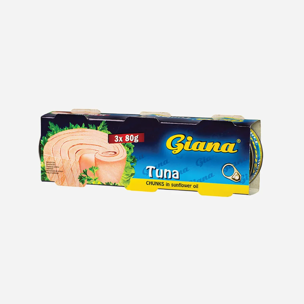 Tuniak v oleji 3 x