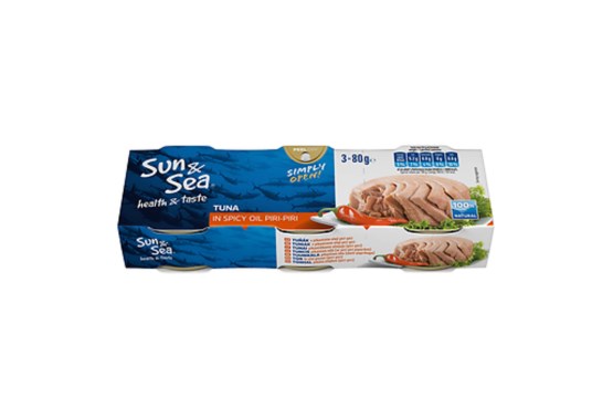 Tuniak v pikantnom oleji 3x80 g