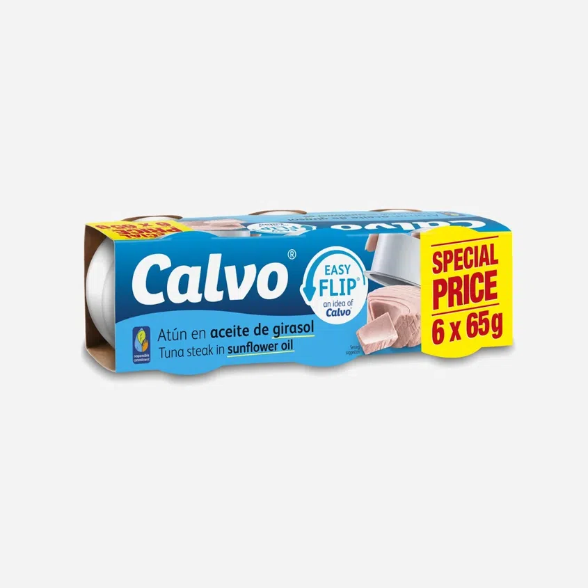 Tuniak v slnečnicovom oleji 6x65 g