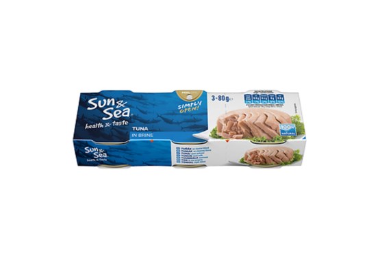 Tuniak vo vlastnej šťave 3x80 g