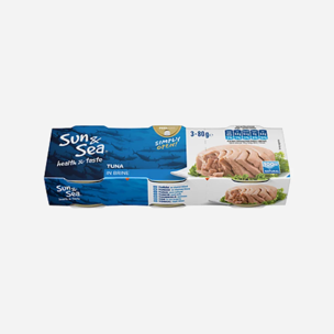 Tuniak vo vlastnej šťave 3x80 g
