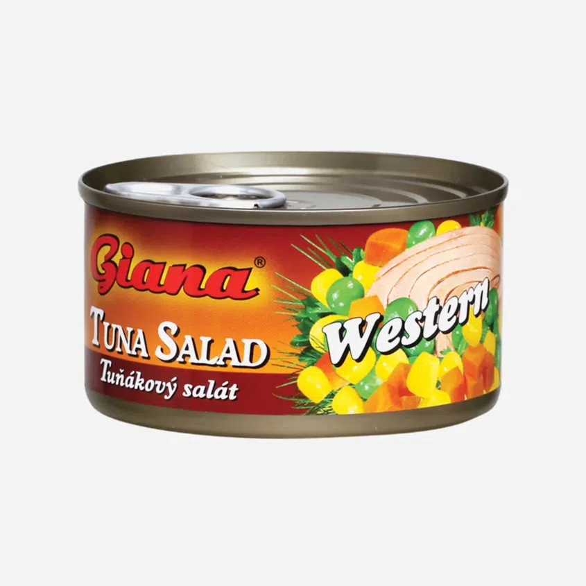 Tuniakový šalát  Western