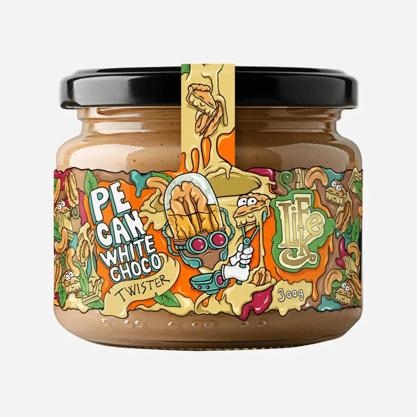 Twister maslový krém Pekan s bielou čokoládou