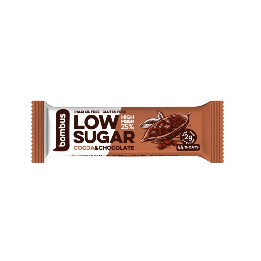 Tyčinka low sugar kakao a čokoláda