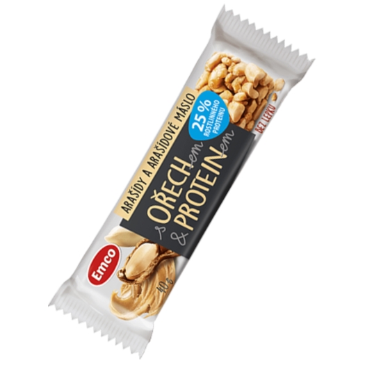 Tyčinka s orechom proteínom-ar.máslo