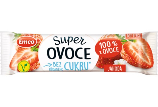 Tyčinka Super ovocia jahoda