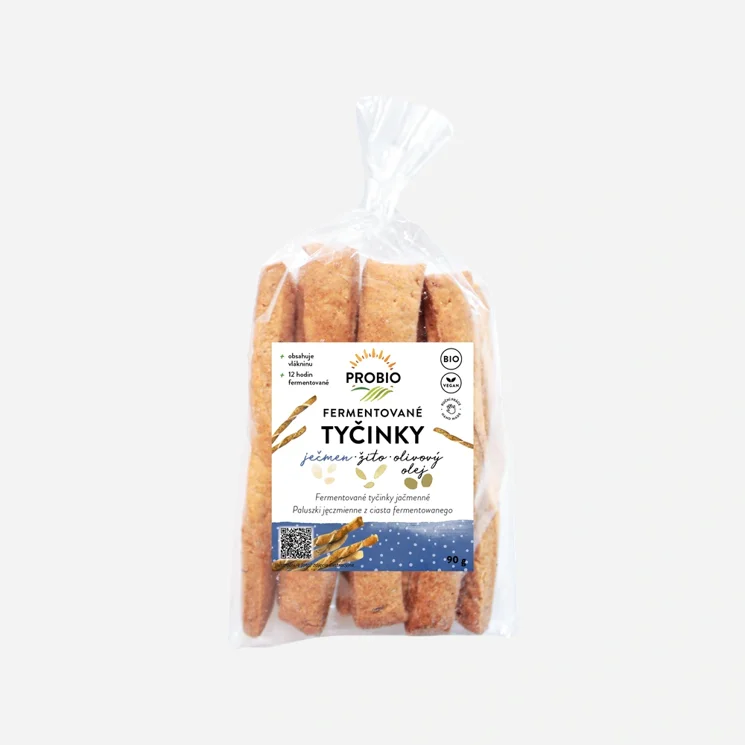 Tyčinky jačmenné fermentované BIO