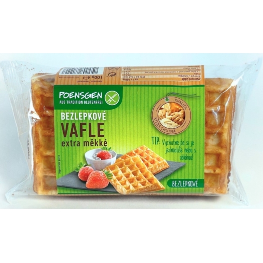 Vafle extra mäkké bez lepku