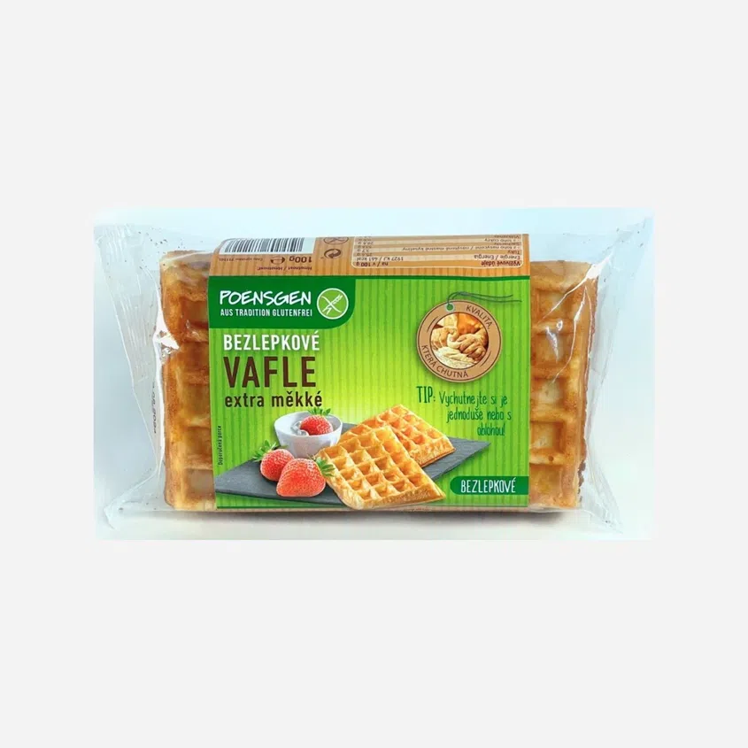 Vafle extra mäkké bez lepku
