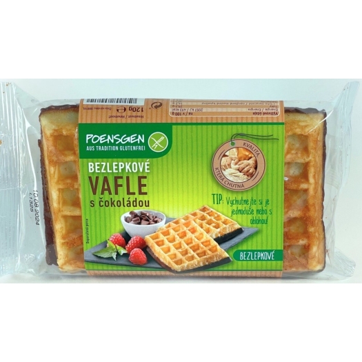 Vafle extra mäkké s čokoládou bez lepku