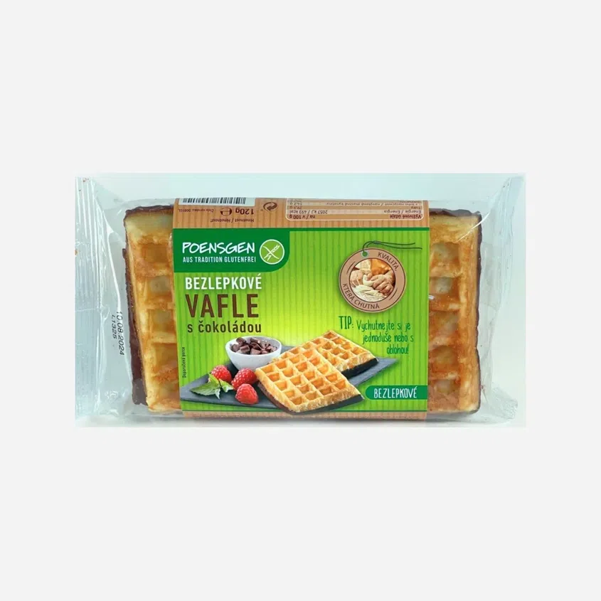 Vafle extra mäkké s čokoládou bez lepku