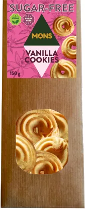 Vanilkové sušienky bez cukru