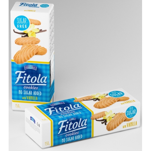Vanilla Krehké sušienky s vanilkovou príchuťou bez pridaného cukru