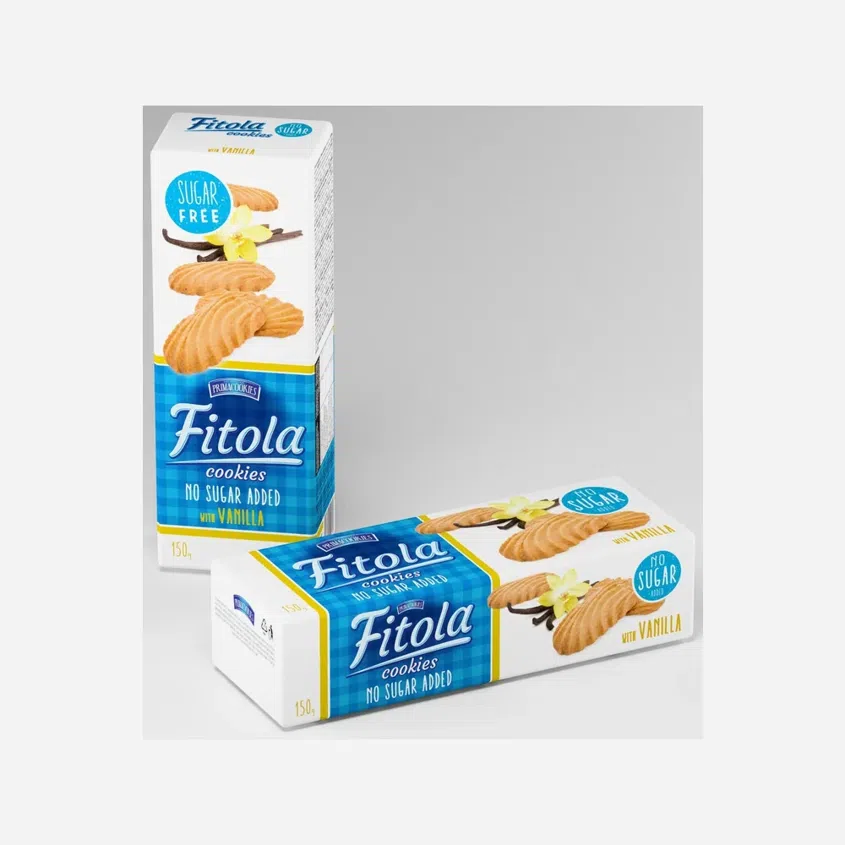 Vanilla Krehké sušienky s vanilkovou príchuťou bez pridaného cukru