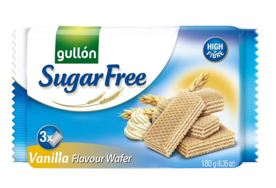 Vanilla waffer oblátky s vanilkovou príchuťou bez cukru 180 g