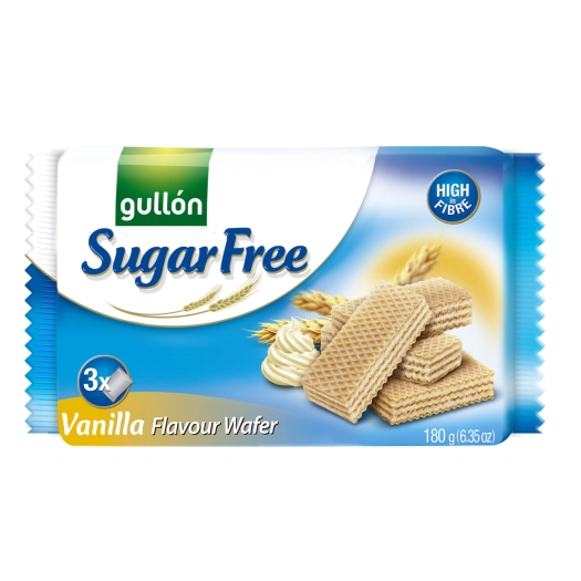 Vanilla waffer oblátky s vanilkovou príchuťou bez cukru 180 g