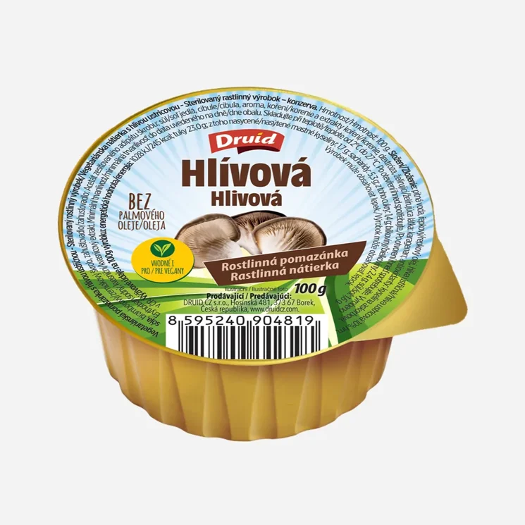 Veg. nátierka hlivová