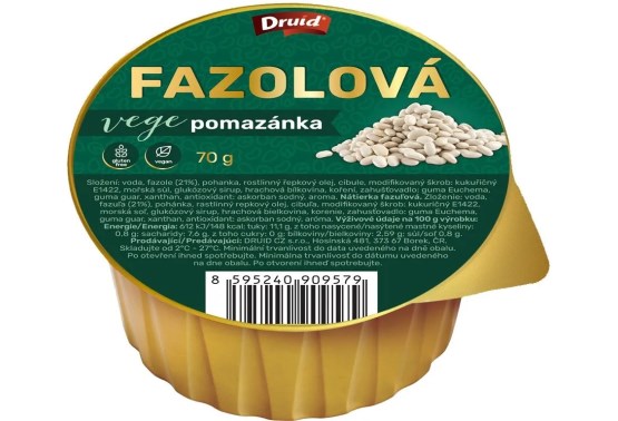 Vegánska nátierka fazuľová